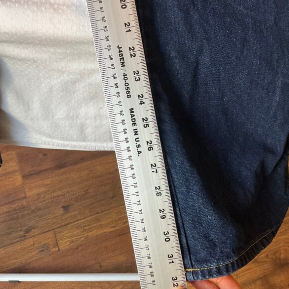 Red Head Men Jeans size 40x34 Blue Mid Rise Straight Leg Heavy Duty with Lining - Picture 4 of 11